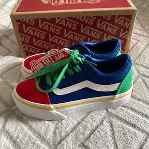 Vans Ward Toddler 11 Color Block Multi